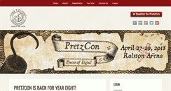 Desktop Screenshot of pretzcon.org